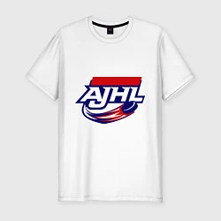 Футболка slim-fit AJHL, цвет: белый