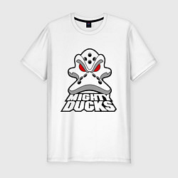 Мужская slim-футболка HC Anaheim Ducks