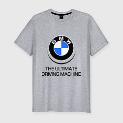 Мужская slim-футболка BMW Driving Machine