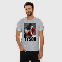Футболка slim-fit Mike Tyson, цвет: меланж — фото 2