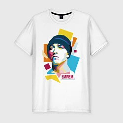 Мужская slim-футболка Eminem