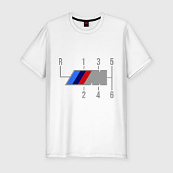 Футболка slim-fit BMW, цвет: белый