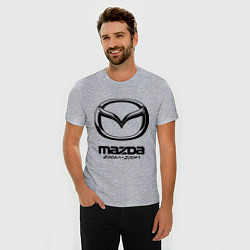 Футболка slim-fit Mazda Zoom-Zoom, цвет: меланж — фото 2