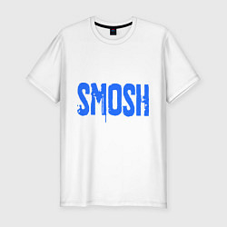 Мужская slim-футболка Smosh