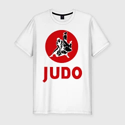 Мужская slim-футболка Judo