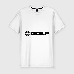 Мужская slim-футболка Volkswagen Golf