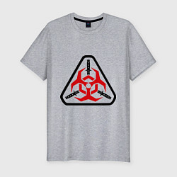 Мужская slim-футболка Двенадцать обезьян