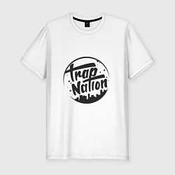 Футболка slim-fit TRAP NATION, цвет: белый