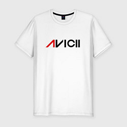 Мужская slim-футболка Avicii
