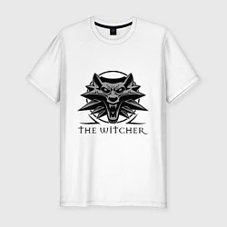 Мужская slim-футболка The Witcher 3