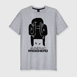 Футболка slim-fit Radiohead, цвет: меланж