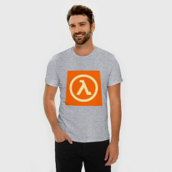 Футболка slim-fit Half-Life, цвет: меланж — фото 2
