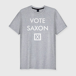Мужская slim-футболка Vote Saxon