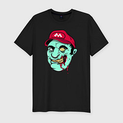 Футболка slim-fit Mario zombie, цвет: черный