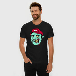 Футболка slim-fit Mario zombie, цвет: черный — фото 2