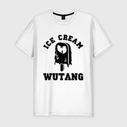 Футболка slim-fit Wu-Tang: Ice cream, цвет: белый