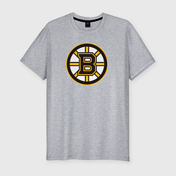 Мужская slim-футболка Boston Bruins