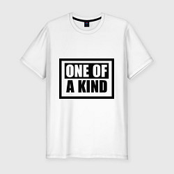 Мужская slim-футболка One of a kind
