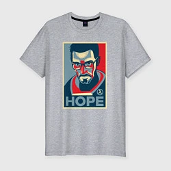 Мужская slim-футболка Half-Life: Hope