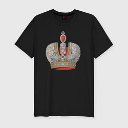 Футболка slim-fit Crown of the Russian Empire, цвет: черный
