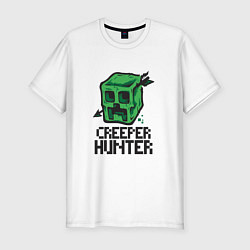 Мужская slim-футболка Creeper hunter