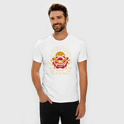 Футболка slim-fit Our Last Night: Sunrise, цвет: белый — фото 2