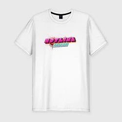Мужская slim-футболка Hotline Miami 2