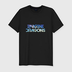 Мужская slim-футболка Imagine Dragons: Clear Sky