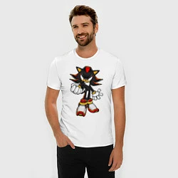 Футболка slim-fit Sonic Shadow, цвет: белый — фото 2