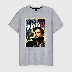 Футболка slim-fit Mafia 2, цвет: меланж