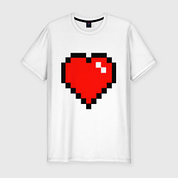 Мужская slim-футболка Minecraft Lover