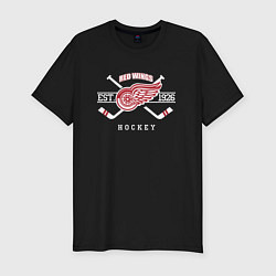 Мужская slim-футболка Detroit Red Wings: Est.1926