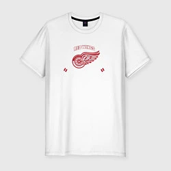 Мужская slim-футболка Detroit Red Wings: Est.1926