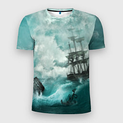Мужская спорт-футболка Море