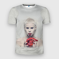 Футболка спортивная мужская Die Antwoord: Blooded Heart, цвет: 3D-принт