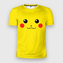 Футболка спортивная мужская Happy Pikachu, цвет: 3D-принт