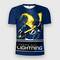 Футболка спортивная мужская Bay Lightning, цвет: 3D-принт