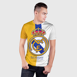 Футболка спортивная мужская Real Madrid CF, цвет: 3D-принт — фото 2