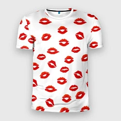 Мужская спорт-футболка Поцелуйчики