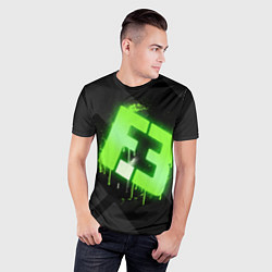 Футболка спортивная мужская Flipsid3: Black collection, цвет: 3D-принт — фото 2