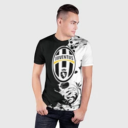 Футболка спортивная мужская Juventus4, цвет: 3D-принт — фото 2