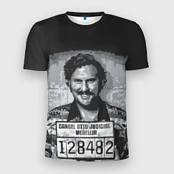 Футболка спортивная мужская Pablo Escobar: Smile, цвет: 3D-принт