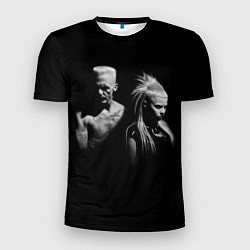 Футболка спортивная мужская Die Antwoord: Black, цвет: 3D-принт