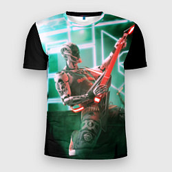 Мужская спорт-футболка Iron Maiden: Rocker Robot