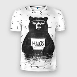 Футболка спортивная мужская Bear Hugs, цвет: 3D-принт