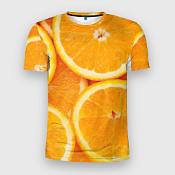 Футболка спортивная мужская Апельсинка, цвет: 3D-принт