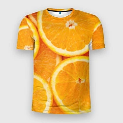 Мужская спорт-футболка Апельсинка