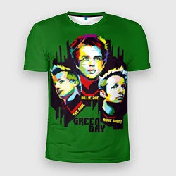 Футболка спортивная мужская Green Day: Trio, цвет: 3D-принт