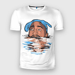 Футболка спортивная мужская Shakur Drowns, цвет: 3D-принт