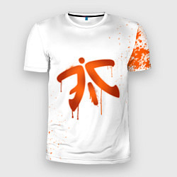 Футболка спортивная мужская Fnatic: White collection, цвет: 3D-принт